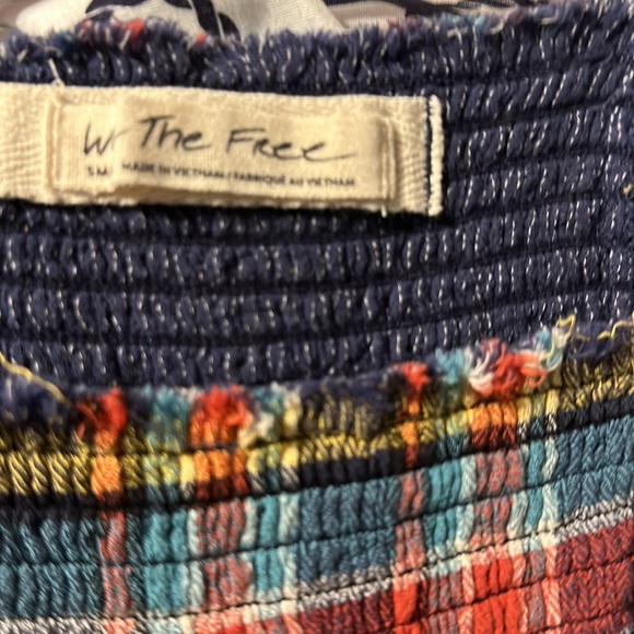 We the free plaid top - Picture 3 of 3